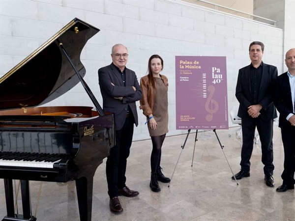 El Palau de la Música de València presenta en la temporada de su 40 aniversario un ciclo de cámara con 37 conciertos