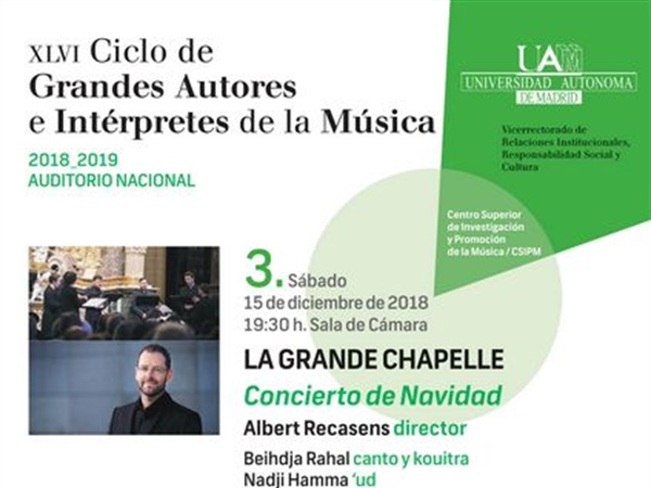Música y celebración en el ciclo de la vida con La Grande Chapelle