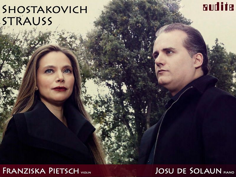 Josu de Solaun y Franziska Pietsch presentan el CD “Shostakovitch & Strauss”