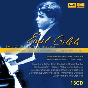 EMIL GILELS EDICIÓN 1933-1963.