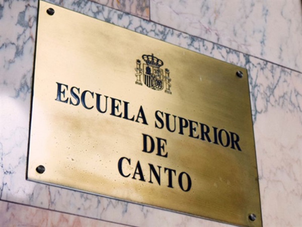 Oposiciones en la Escuela Superior de Canto de Madrid *
