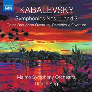 KABALEVSKY: Obertura de Colas Breugnon Op 24. Sinfonías ns. 1 y 2. Obertura Patética Op. 64.