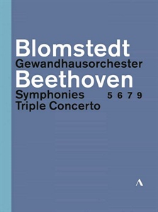 BEETHOVEN: Sinfonías ns. 5, 6, 7 y 9. Triple Concierto para piano, violín y violonchelo.