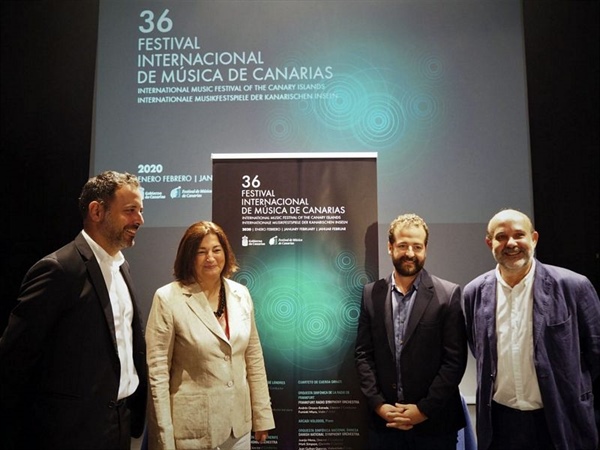 36 Festival de Música de Canarias, del 9 de enero al 9 de febrero, con 49 conciertos