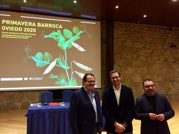 VII Ciclo Primavera Barroca, colaboración del CNDM y el Ayuntamiento de Oviedo