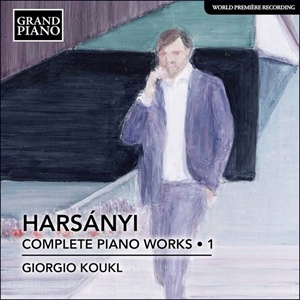 HARSÁNYI: Obras completas para piano (Vol. 1).