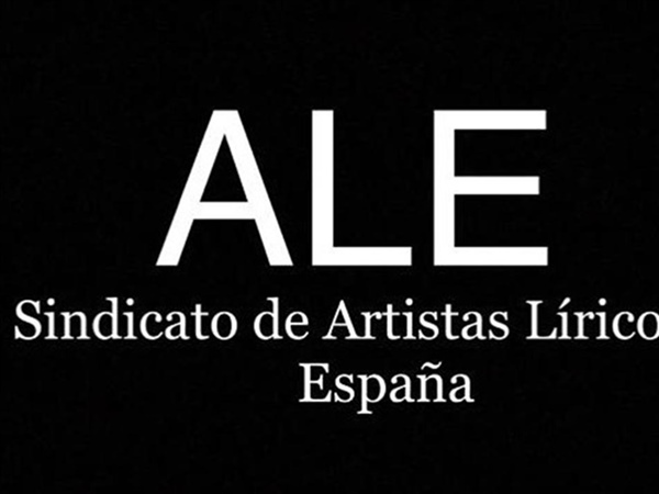 Comunicado urgente de ALE, Sindicato de Artistas Líricos de España