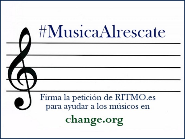 Firma la petición de RITMO en www.change.org de #MusicaAlrescate
