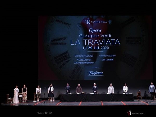 El Teatro Real vuelve a abrir sus puertas al público el 1 de julio con La traviata