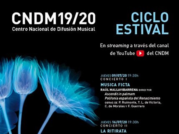 El CNDM presenta su Ciclo Estival de conciertos en streaming