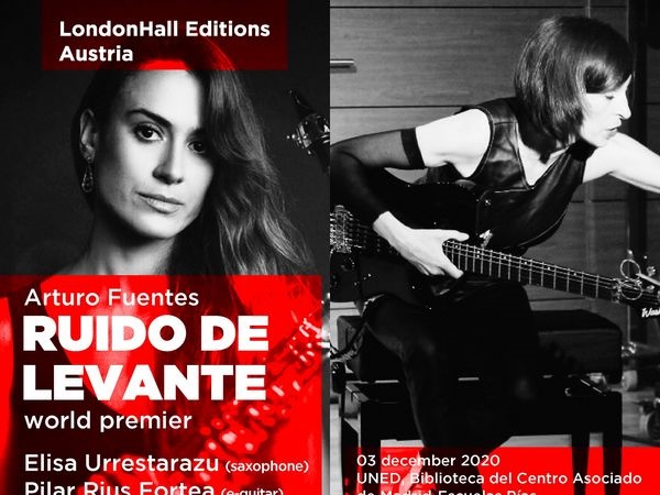 Estreno mundial de Ruido de Levante por Pilar Rius Fortea y Elisa Urrestarazu