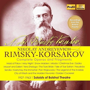 RIMSKY-KORSAKOV: Operas completas y fragmentos.