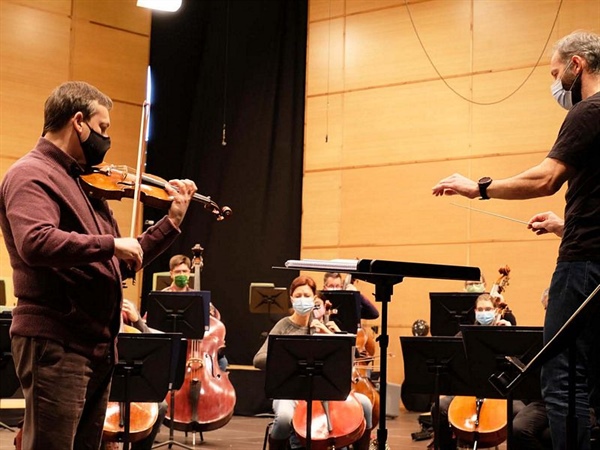 La OSG ofrece su primer concierto de 2021 acompañando a Frank Peter Zimmermann