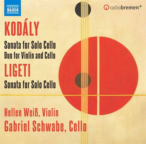KODÁLY: Sonata para violonchelo Op. 8; Dúo para violín y violonchelo Op. 7. LIGETI: Sonata para violonchelo.