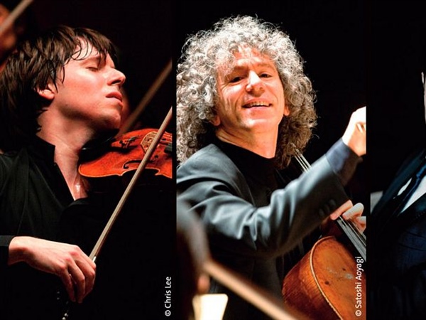 Joshua Bell, Alessio Bax y Steven Isserlis, un trío de ases en Ibermúsica