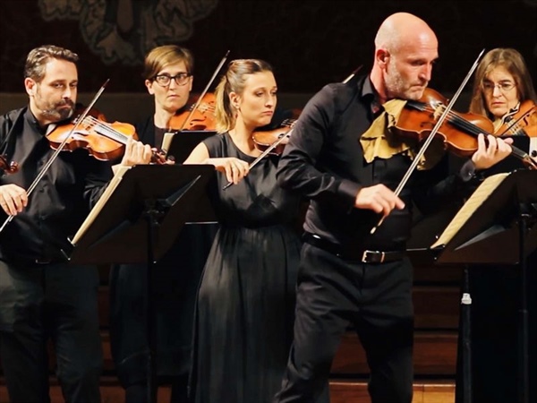 Gilles Colliard interpreta los conciertos para violín de Leclair con la Orquesta Barroca de Barcelona