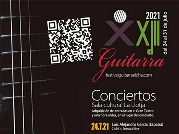 Presentación de la XXIII edición del Festival de Guitarra "Ciutat d’Elx"