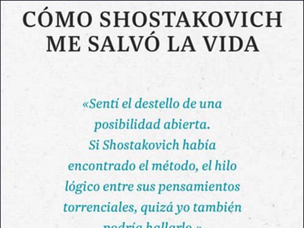 Novedad libros: Shostakovich como sanador