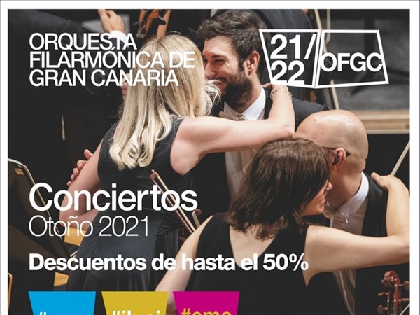 Ya está a la venta la temporada 21-22 de la Orquesta Filarmónica de Gran Canaria