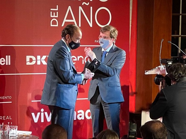 Gregorio Marañón recibe el Premio Madrileño del Año