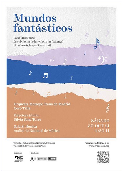 Mundos Fantásticos con Silvia Sanz y la Orquesta Metropolitana de Madrid