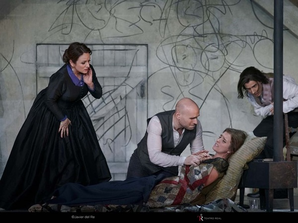 El Teatro Real ofrece 15 funciones de La bohème, de Puccini, coincidiendo con la Navidad