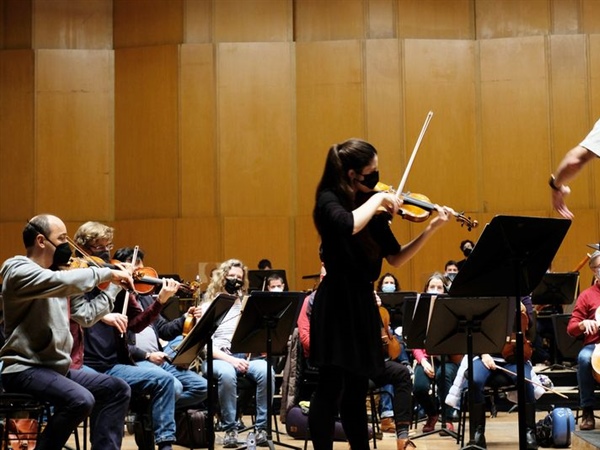 La Sinfónica de Galicia recupera sus conciertos de abono tras dos años de pandemia