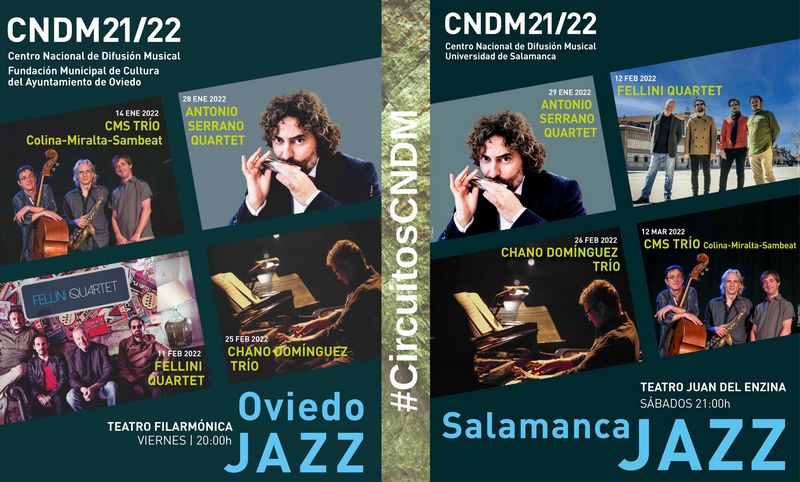 Oviedo y Salamanca se reivindican como nuevas capitales del jazz en los Circuitos del CNDM