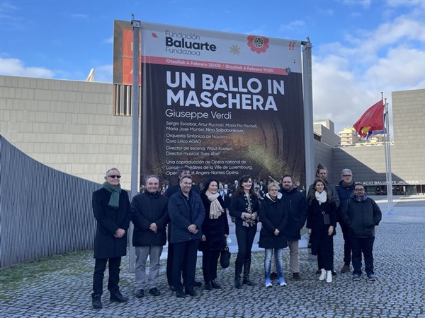 La ópera Un ballo in maschera de Verdi llega a Baluarte