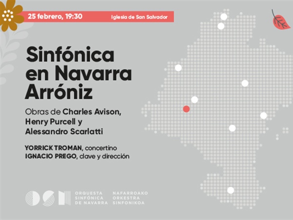 Arróniz, nuevo destino de "Sinfónica en Navarra"