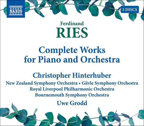 RIES: Obra completa para piano y orquesta.