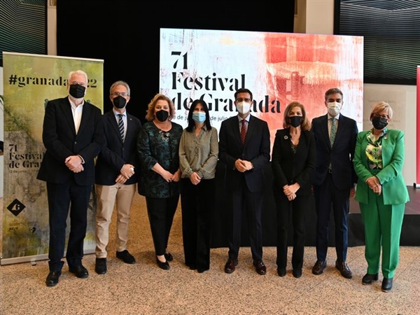 Presentación del 71 Festival Internacional de Granada en el Auditorio Nacional de Música