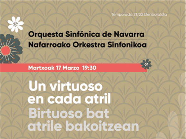 Un virtuoso en cada atril, nuevo concierto de abono de la OSN dirigido por Iván López Reynoso