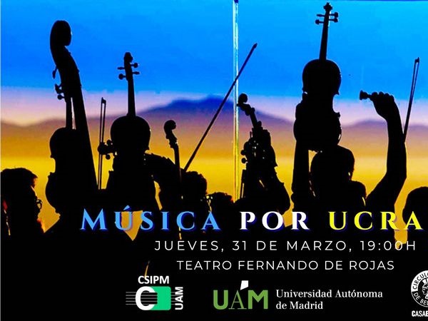 Música por Ucrania en un concierto solidario en el Círculo de Bellas Artes