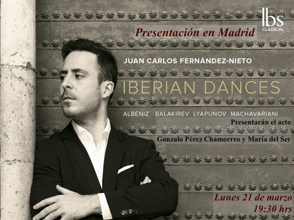 El pianista Juan Carlos Fernández-Nieto presenta Iberian Dances en Madrid