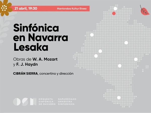 Nutrida agenda de conciertos de la Orquesta Sinfónica de Navarra