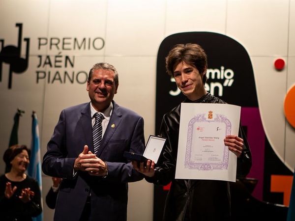 Angel Stanislav Wang, primer premio en el 63 Concurso Internacional de Piano “Premio Jaén”