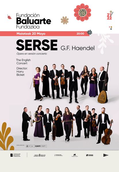 Fundación Baluarte presenta Serse de Haendel con The English Concert en versión de concierto