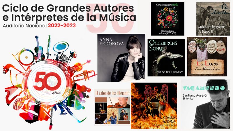 Presentación del 50 Ciclo de Grandes Autores e Intérpretes de la Música