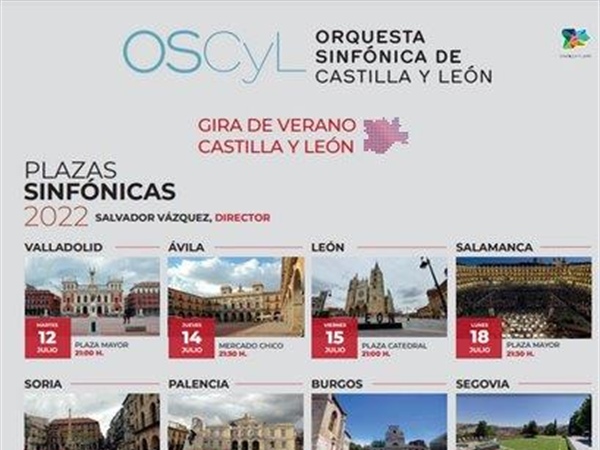 La Orquesta Sinfónica de Castilla y León inicia su gira de verano