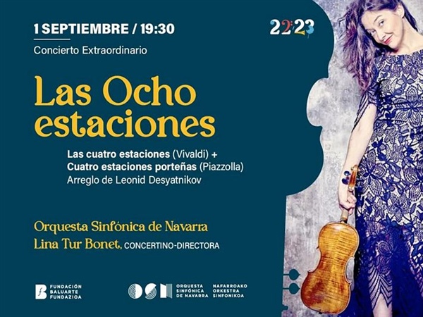 Arranca la pretemporada de la Orquesta Sinfónica de Navarra con Lina Tur Bonet