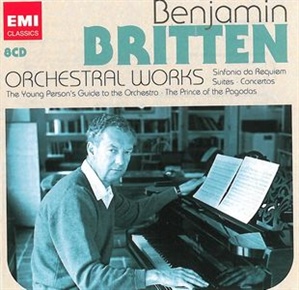 BRITTEN. ORCHESTRAL WORKS.