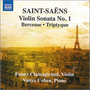 SAINT-SAËNS: Sonata n. 1. Berceuse Op. 38. Elégie Op. 160. Elégie Op. 143. Sarabande et Rigaudon Op. 93. Romance Op. 37. L’air de la pendule. Tryptique Op. 137. 
