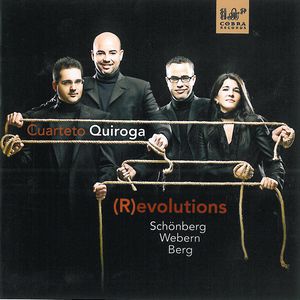 (R)evolutions. Obras de SCHOENBERG (Cuarteto en re mayor), WEBERN (Rondó,  Seis Bagatelas Op. 9)  y BERG (Cuarteto Op. 3). 