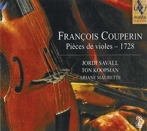 COUPERIN: Pièces de violes, 1728. 