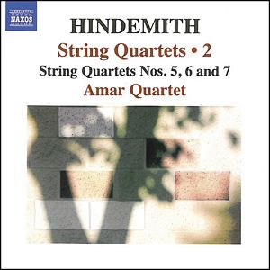 HINDEMITH: Cuartetos ns. 5, 6 y 7. 