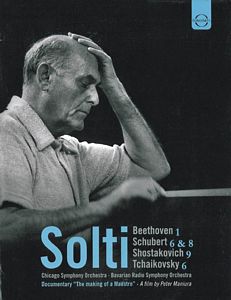 SOLTI, Sir Georg, director (Obras de Beethoven, Schubert, Shostakovich y Tchaikovsky. + Documental. 