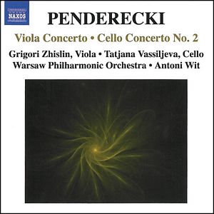 PENDERECKI: Concierto para viola. Concierto para violonchelo