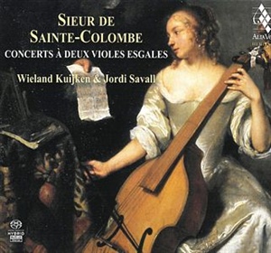 SAINTE-COLOMBE: Conciertos para dos violas iguales. 