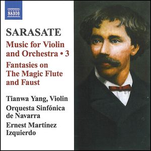 SARASATE: Música para violín y orquesta, vol.3. 